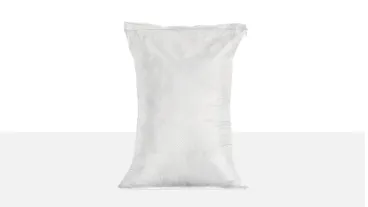 Saco de ráfia branco